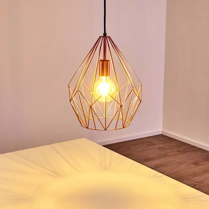 Zarembo Lampada a Sospensione Ramato, 1-Luce
