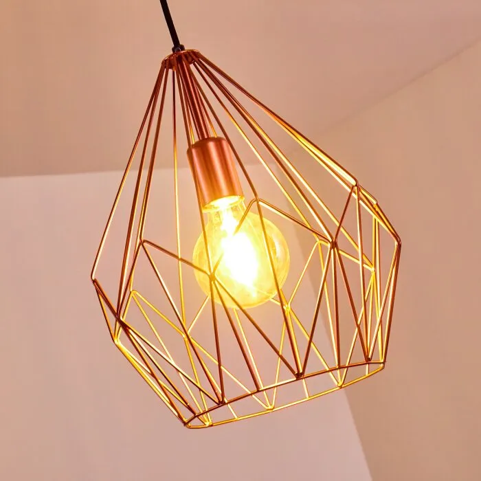 Zarembo Lampada a Sospensione Ramato, 1-Luce
